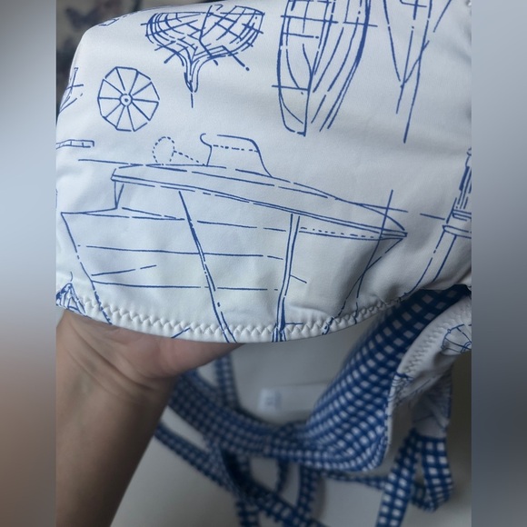 Vineyard Vines Gingham bikini top size S - Picture 7 of 7